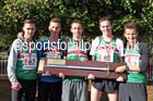 Sale Harriers third place and 1st Northern team in the mens 6 stage road relay, English National 6 and 4 Stage Road Relays, Sutton Park, Birmingham. Photo: David T. Hewitson/Sports for All Pics